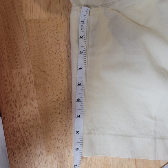 AXIS Pleated Mens Shorts Size 32 Light Yellow - Picture 9 of 9